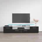 Meuble TV moderne Évora avec système d'éclairage LED