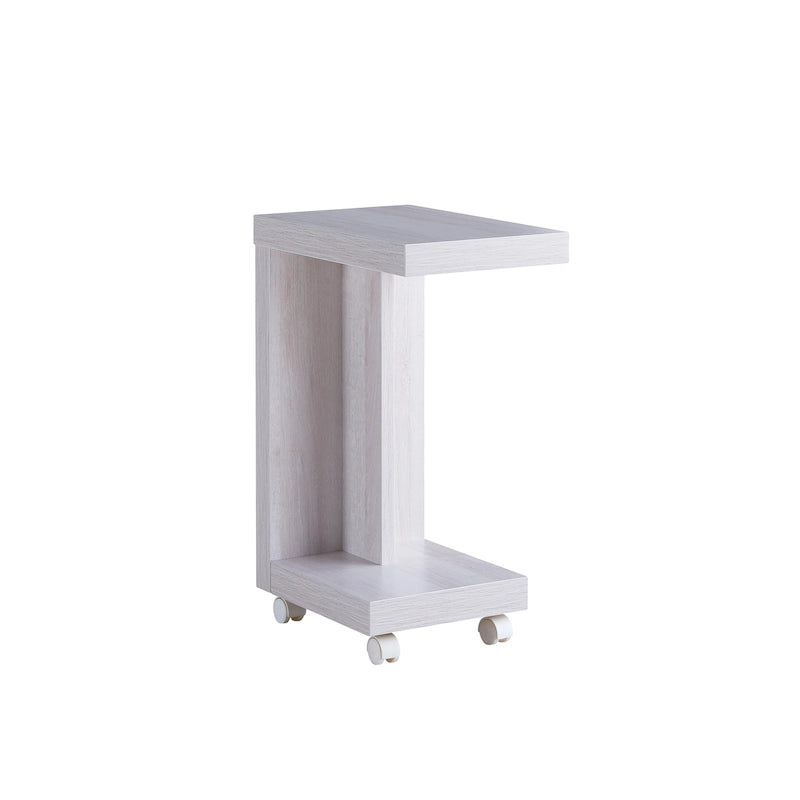 Table d'appoint à 1 étagère Otis Modern Mobile de 18 pouces par Furniture of America