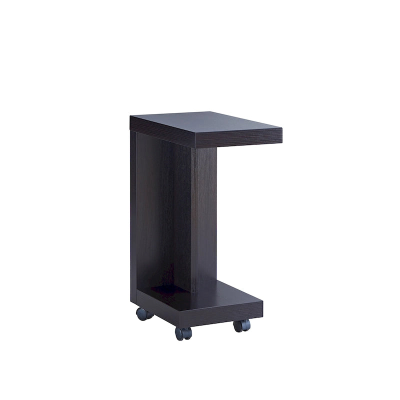 Table d'appoint à 1 étagère Otis Modern Mobile de 18 pouces par Furniture of America