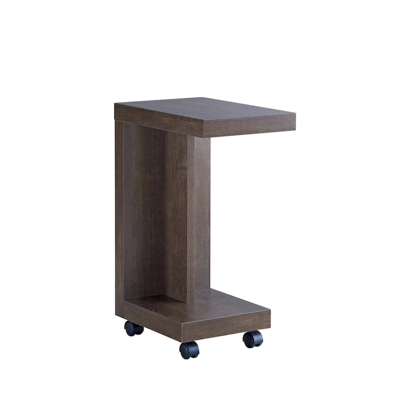 Table d'appoint à 1 étagère Otis Modern Mobile de 18 pouces par Furniture of America