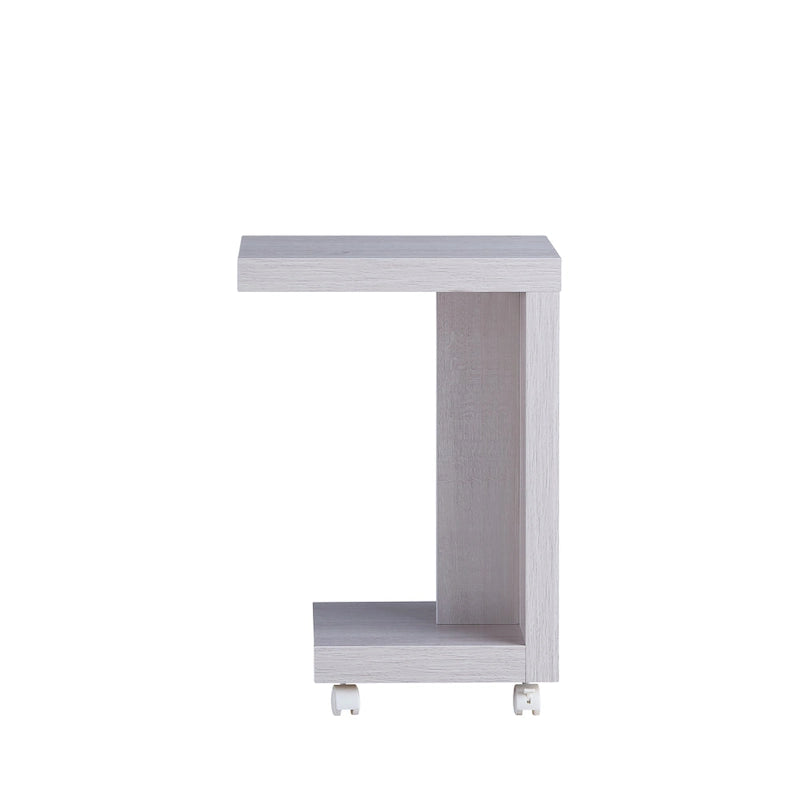 Otis Modern Mobile 18-inch 1-Shelf Side Table by Furniture of America