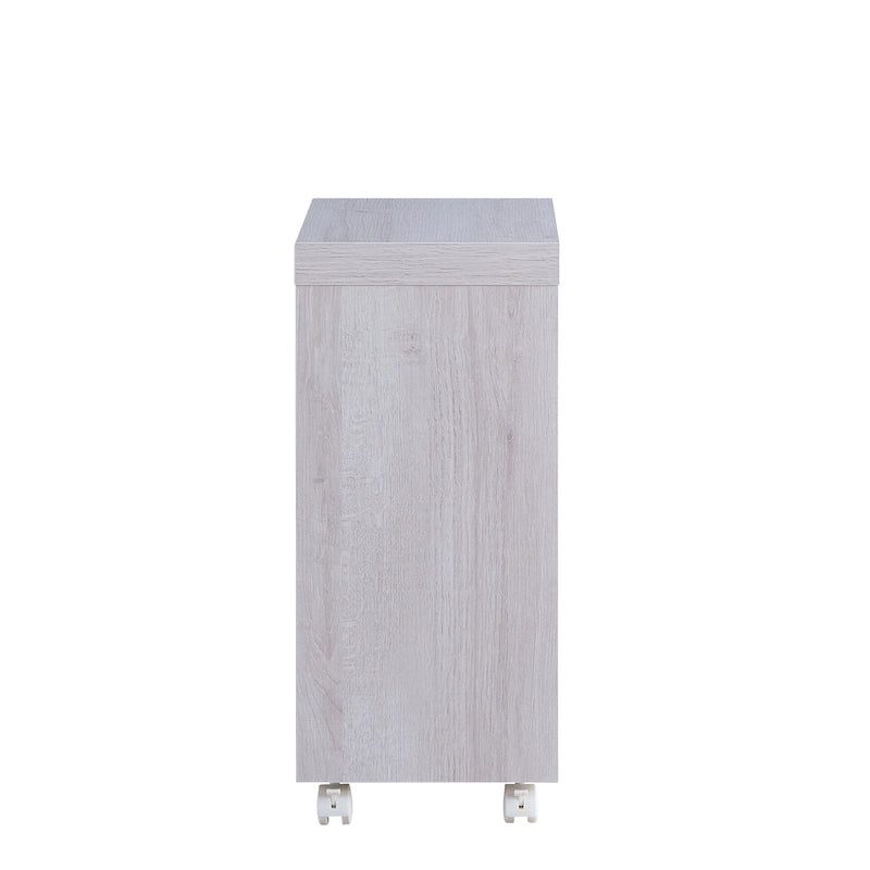 Otis Modern Mobile 18-inch 1-Shelf Side Table by Furniture of America