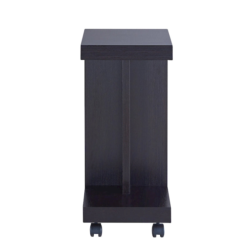 Otis Modern Mobile 18-inch 1-Shelf Side Table by Furniture of America