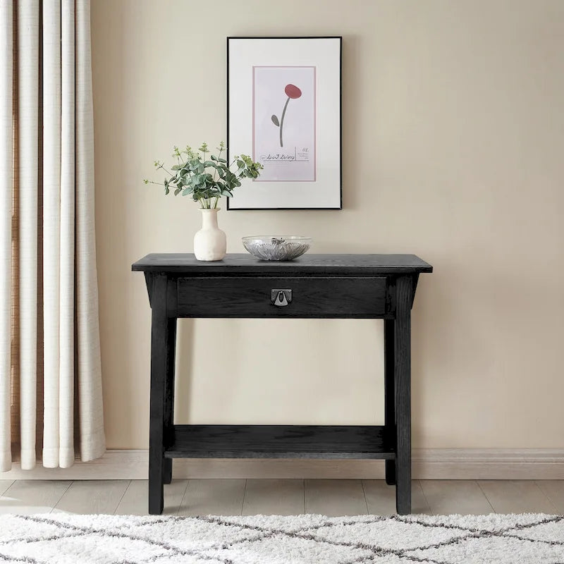 Console de salon d'entrée Mission Leick Home