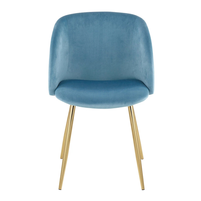 Silver Orchid Harding Upholstered Dining Chairs (Set of 2)