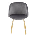Silver Orchid Harding Upholstered Dining Chairs (Set of 2)
