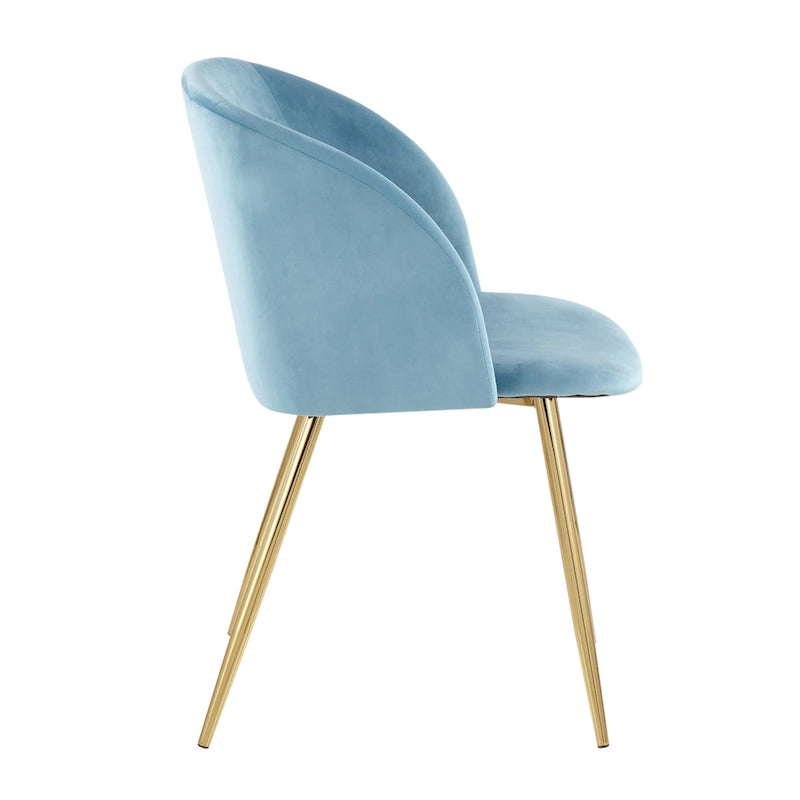 Silver Orchid Harding Upholstered Dining Chairs (Set of 2)