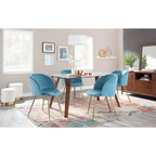 Silver Orchid Harding Upholstered Dining Chairs (Set of 2)