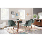 Silver Orchid Harding Upholstered Dining Chairs (Set of 2)