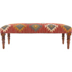 Banc en jute rembourré Livabliss Anupama Southwestern