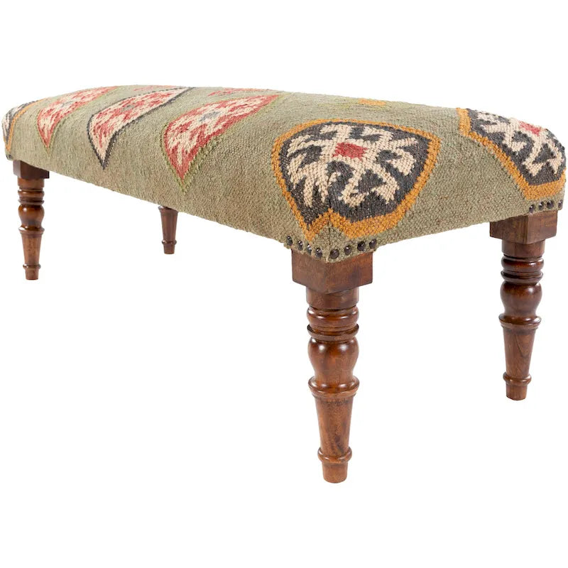 Banc en jute rembourré Livabliss Anupama Southwestern