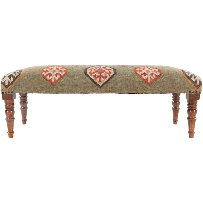 Banc en jute rembourré Livabliss Anupama Southwestern