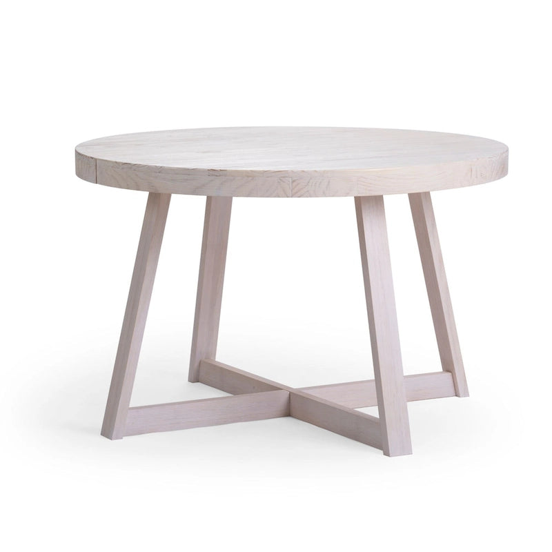 Plank and Beam Classic Solid Wood Round Dining Table - 47