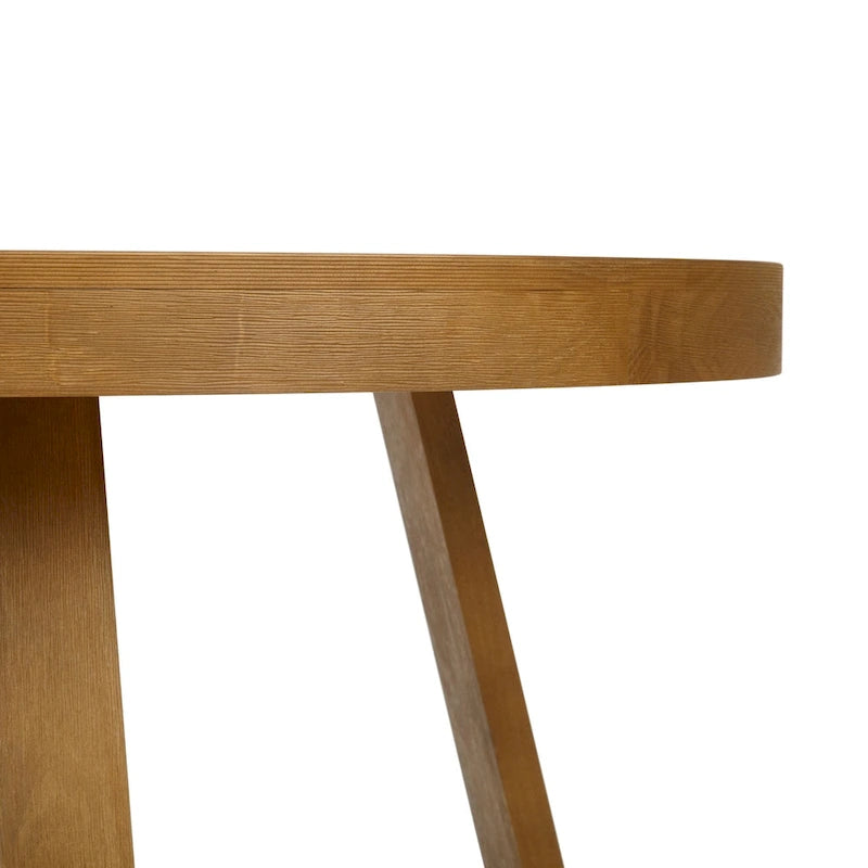 Plank and Beam Classic Solid Wood Round Dining Table - 47