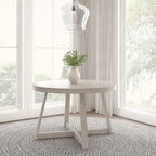 Plank and Beam Classic Solid Wood Round Dining Table - 47