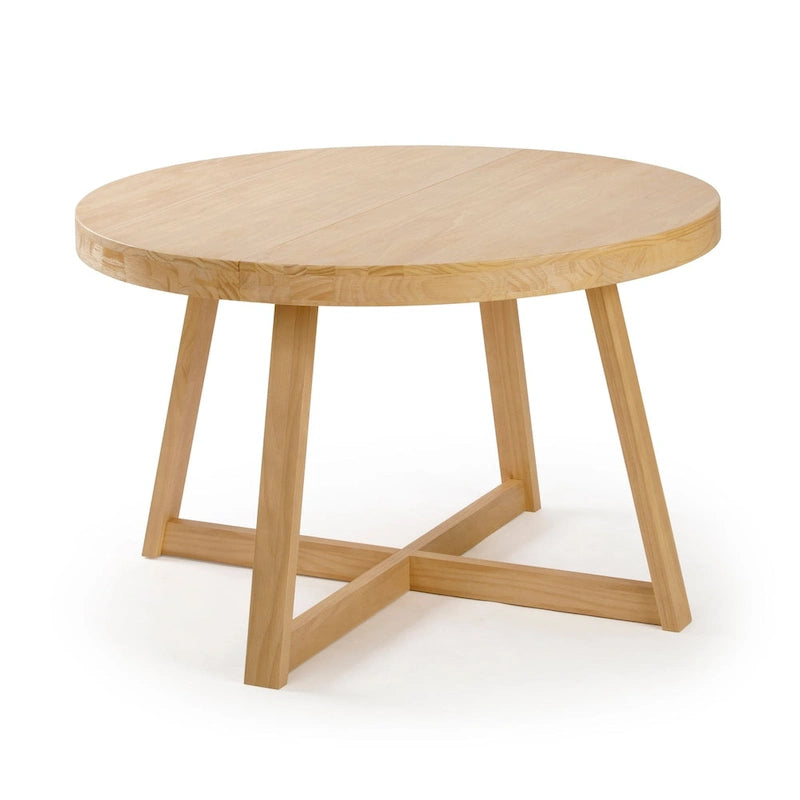 Plank and Beam Classic Solid Wood Round Dining Table - 47