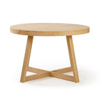 Plank and Beam Classic Solid Wood Round Dining Table - 47