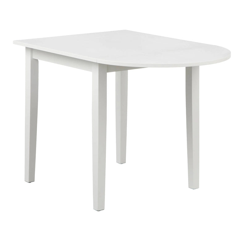 Simple Living Country Cottage Solid Wood Drop-Leaf Dining Table