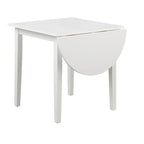 Simple Living Country Cottage Solid Wood Drop-Leaf Dining Table