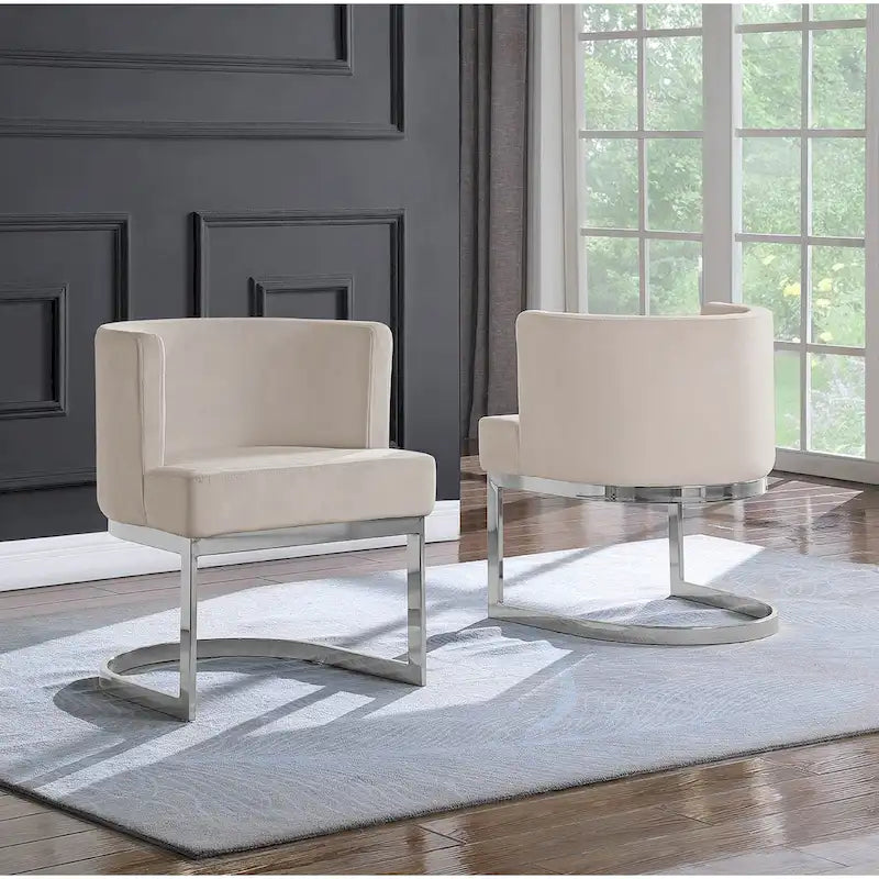 Best Quality Furniture Leisure Chair with Chrome Base (Single)