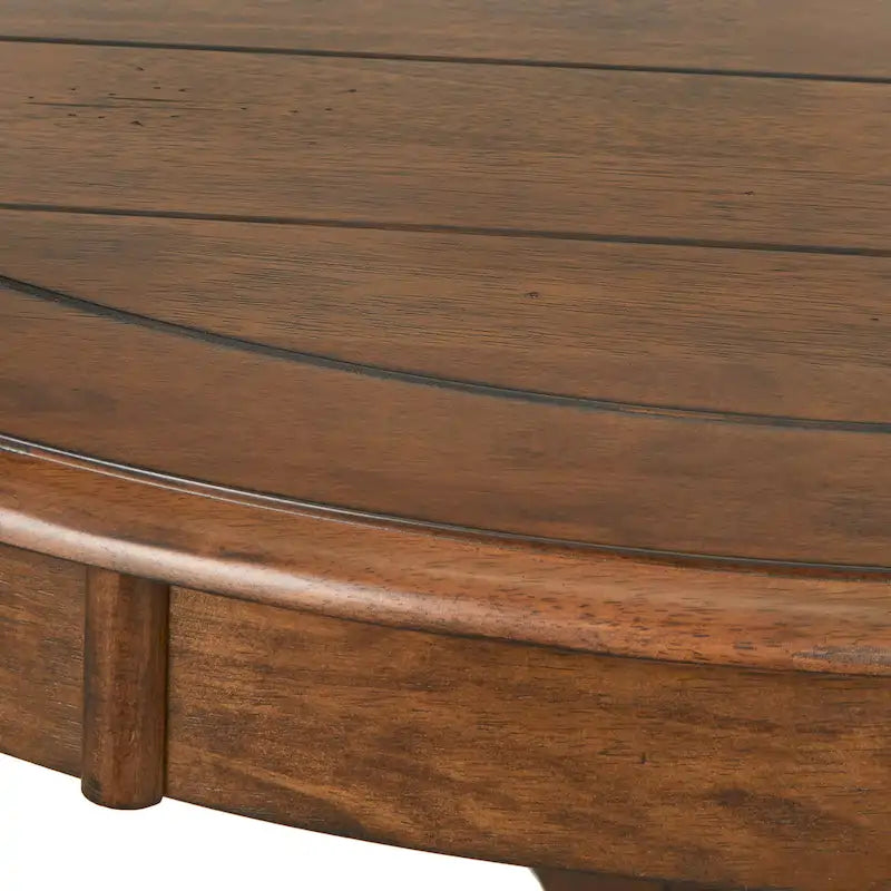 Simple Living Vintner Round Country-style Dining Table