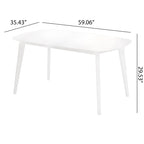 Table à manger moderne et chic CraftPorch