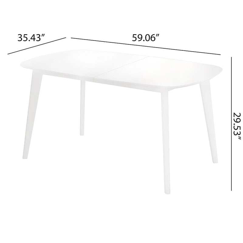 Table à manger moderne et chic CraftPorch