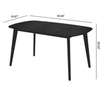 Table à manger moderne et chic CraftPorch
