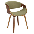Chaise de salle à manger/d'appoint Carson Carrington Sauda à cadre croisé