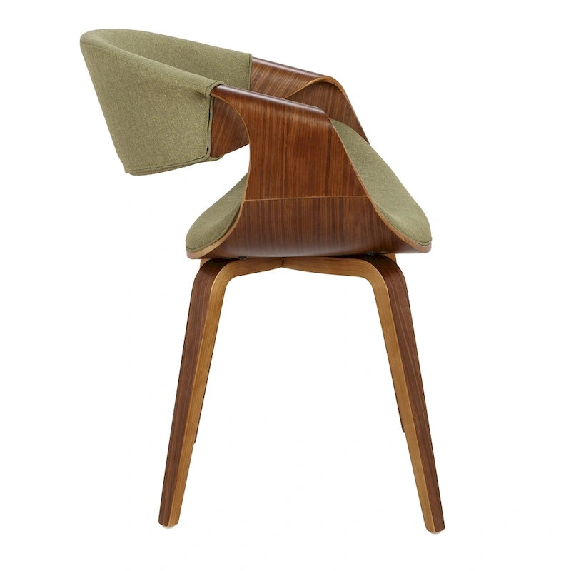 Chaise de salle à manger/d'appoint Carson Carrington Sauda à cadre croisé
