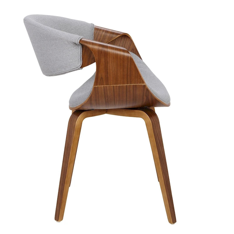 Chaise de salle à manger/d'appoint Carson Carrington Sauda à cadre croisé