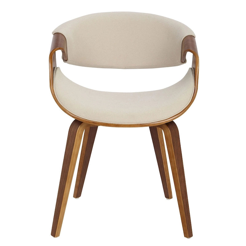 Chaise de salle à manger/d'appoint Carson Carrington Sauda à cadre croisé