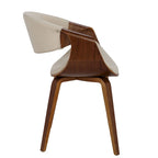 Chaise de salle à manger/d'appoint Carson Carrington Sauda à cadre croisé