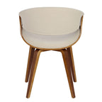 Chaise de salle à manger/d'appoint Carson Carrington Sauda à cadre croisé