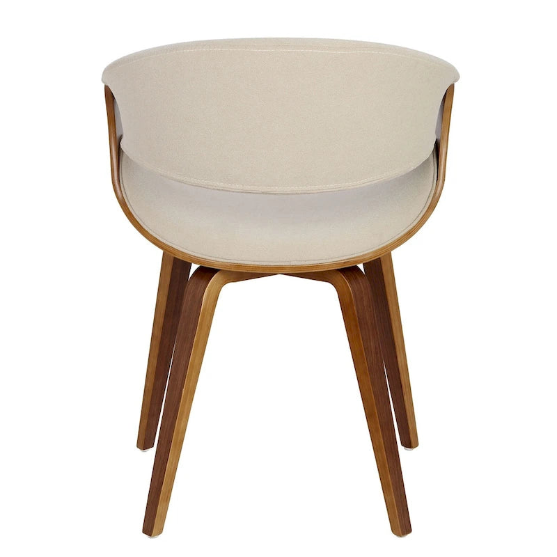 Chaise de salle à manger/d'appoint Carson Carrington Sauda à cadre croisé