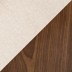 Chaise de salle à manger/d'appoint Carson Carrington Sauda à cadre croisé