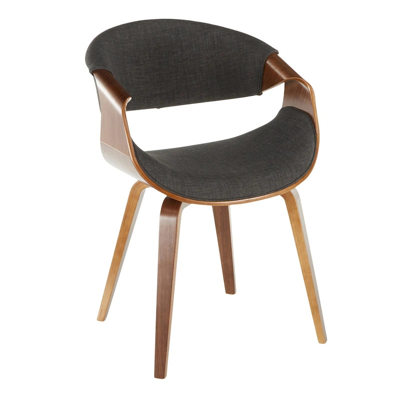 Chaise de salle à manger/d'appoint Carson Carrington Sauda à cadre croisé