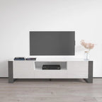 Meuble TV Woody 71 moderne tout brillant