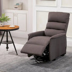 HOMCOM Electric Power Lift Recliner Massage Sofa Vibration with Remote for Elderly, Living Room Office Furniture