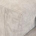 102 Oversized Corduroy Sectional Sofa Modern Wide Couch