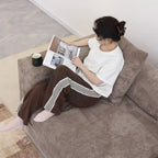 102 Oversized Corduroy Sectional Sofa Modern Wide Couch