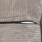 102 Oversized Corduroy Sectional Sofa Modern Wide Couch