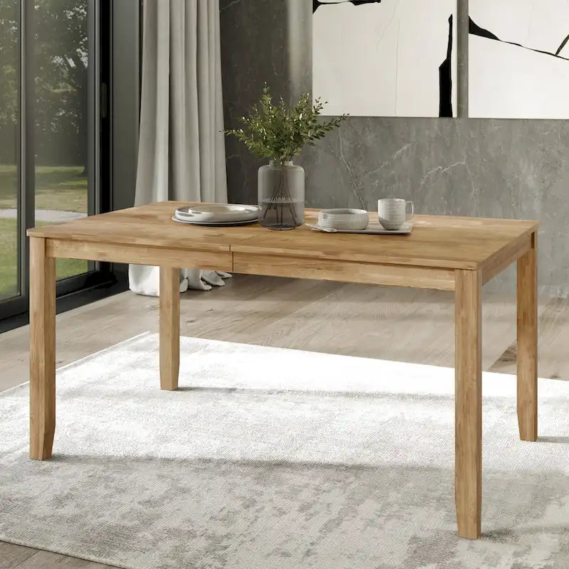 CraftPorch Minimalist Timeless Wooden Dining Table - N/A