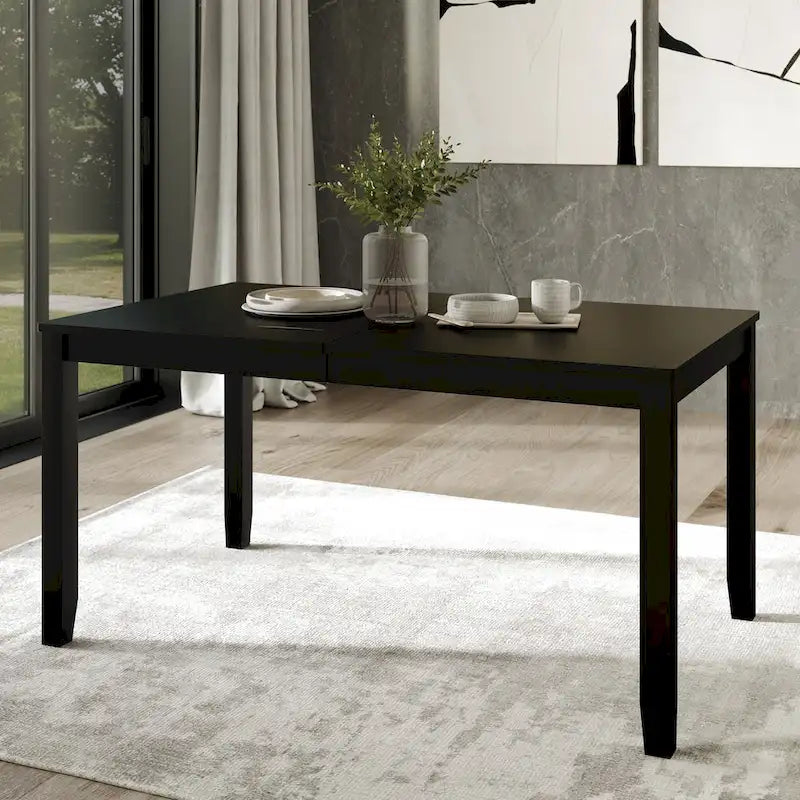 CraftPorch Minimalist Timeless Wooden Dining Table - N/A