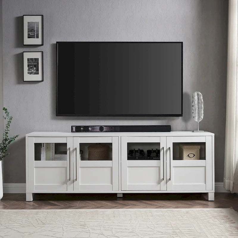 Meuble TV rectangulaire Holbrook pour téléviseurs jusqu'à 75 po