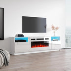 Strick & Bolton Amsden Electric Fireplace TV Stand