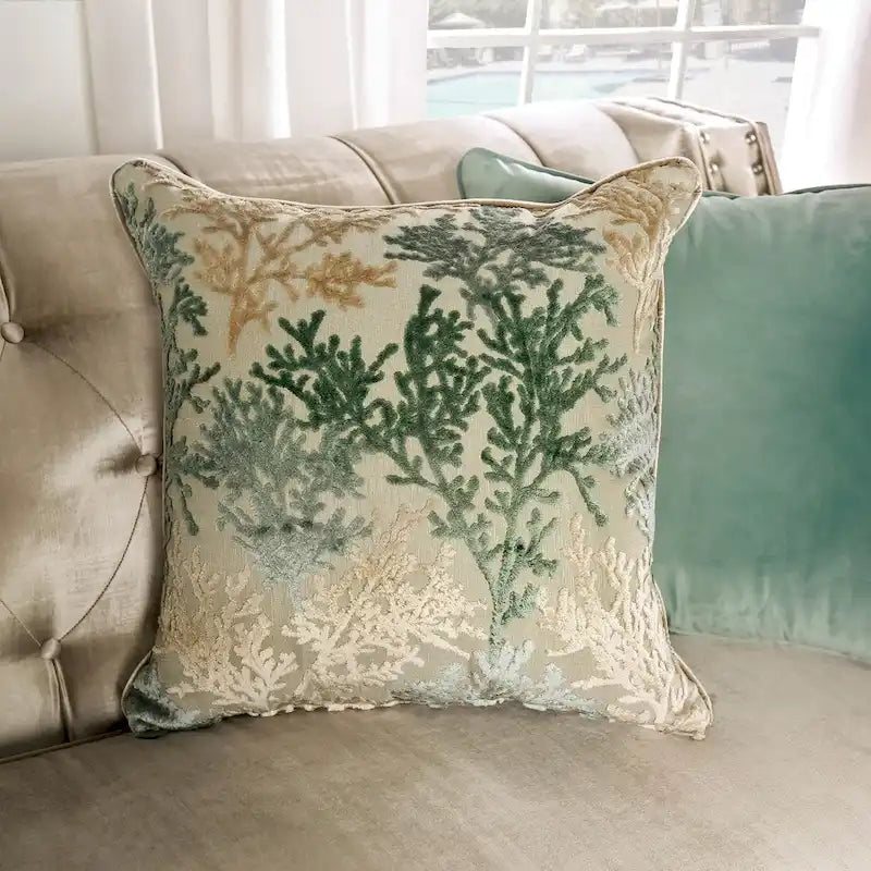 Causeuse rembourrée en bois massif Vynn Transitional de Furniture of America