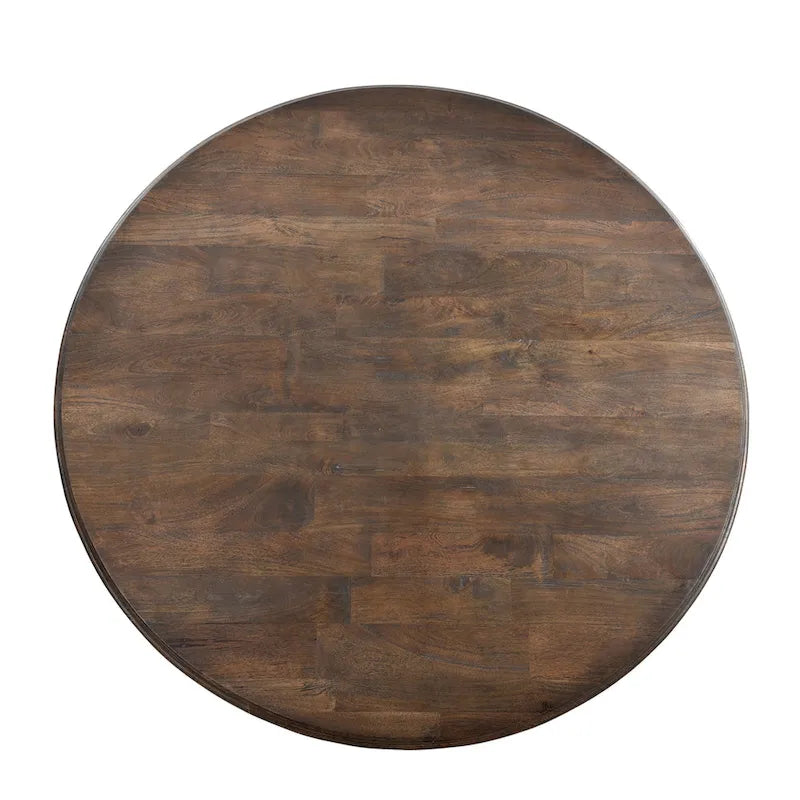 Toulon 60 Round Weathered Mango Dining Table