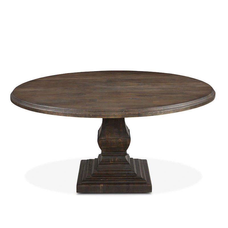 Toulon 60 Round Weathered Mango Dining Table