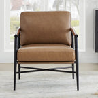Fauteuil d'appoint rembourré Mid-Century Moderne Vincent